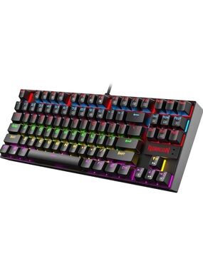 Redragon RGB Mechanical Gaming Keyboard — Multicolor Backlit